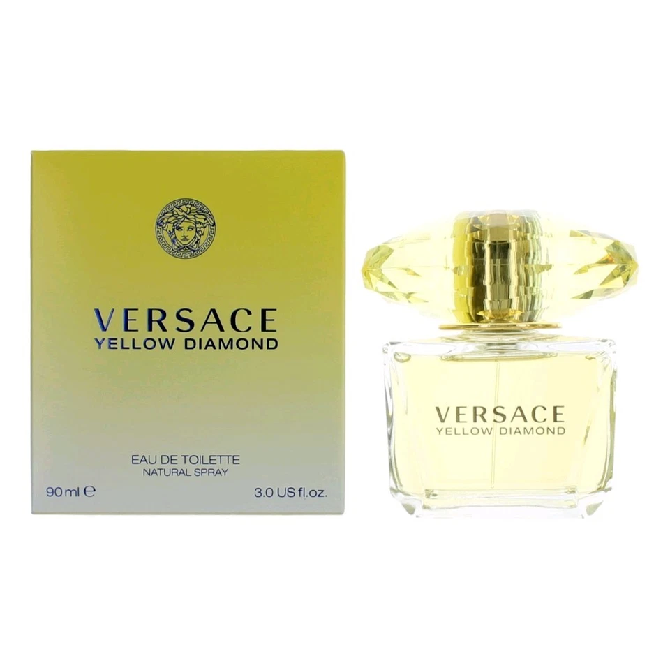 Versace Yellow Diamond de Versace, spray EDT de 3 oz para mujer Foto 1 de 1