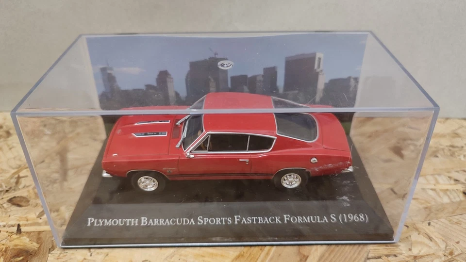 Plymouth Barracuda Sports Fastback Formula S 1968 Edicola scala 1/43 - Immagine 1 di 1