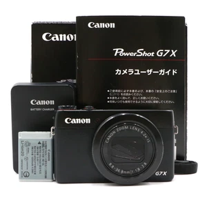 Cámara digital Canon PowerShot G7 X negra [como nueva] - Imagen 1 de 11