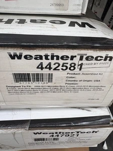 WeatherTech FloorLiner for 2014-2014 Mercedes CLS 63 AMG - 1st Row, Black - Picture 1 of 2