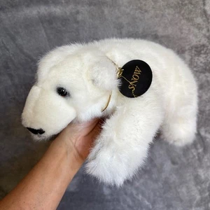 Denver Zoo Schnee Eisbär Jungtier 13 Zoll Plüschtier Stofftier Original Etikett geteilt - Bild 1 von 12