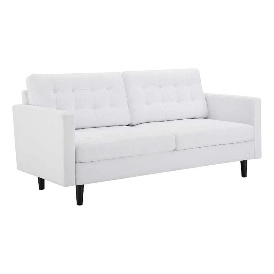 Modway Furniture Exalt Tufted Sofa in White -EEI-4445-WHI