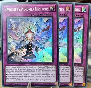 3x Befolgter Vaalmonika-Rhythmus VASM-DE039 Super Rare Yu-Gi-Oh! 1.Edt (Playset) - Bild 1 von 6