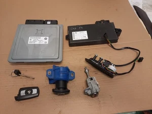 BMW E93 2009 328i Convertible DME CAS Ignition Key and Cylinders Matching Set - Picture 1 of 12
