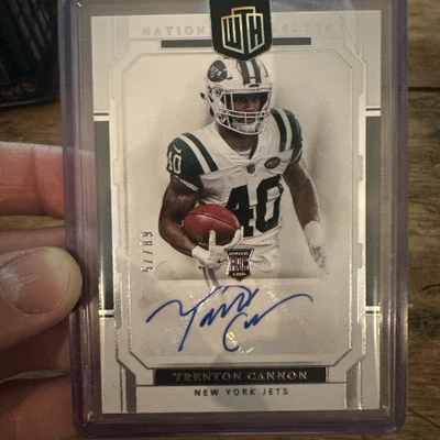 2018 Panini National Treasures Rookie Signatures #110 Trenton Cannon /75 (AU, RC - Image 1 of 3