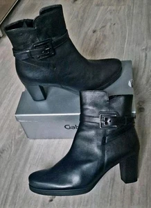 GABOR LEDER STIEFELETTEN IN GRÖSSE 41 - Bild 1 von 8