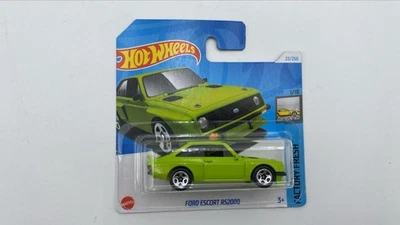  HW23250 Hot Wheels Ford Escort RS2000 1/64 - Immagine 1 di 2