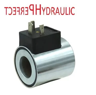 PERFEKTE HYDRAULISCHE Magnetspule Ø23mm 12V DC für NG06 Hydraulikventile und Magnetventile