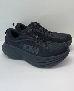Hoka One One Bondi 8 Damengröße 10 Laufschuhe schwarz auf schwarz – sehr guter Zustand - Bild 1 von 7