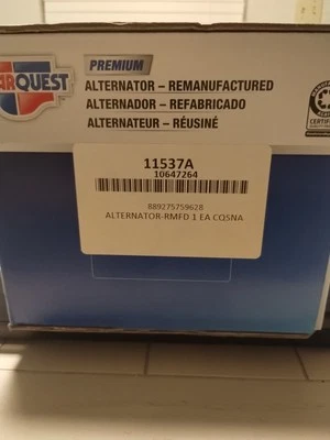 Alternador 11537a Carquest Acura ILX 2013-2015 Honda Civic 2012-2015 Foto 1 de 4