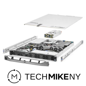 Dell PowerEdge R330 Server 3.40Ghz Quad-Core 64GB RAM 2.8TB Storage Rails Gaming - Picture 1 of 5