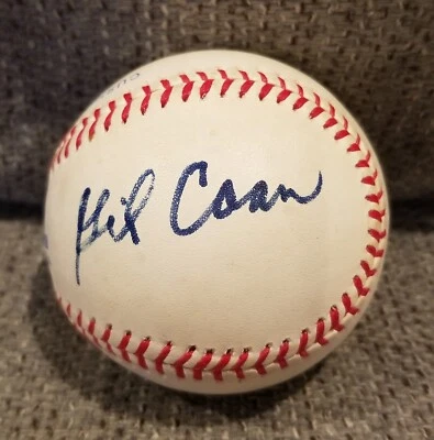 Gil Coan Signed Autographed American League Baseball Washington Senators JSA - Image 1 of 3