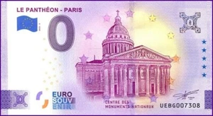 UEBG / LE PANTHEON - PARIS / BILLET 0 € / NULL EURO-SCHEIN / 0 € 2023-3 - Imagen 1 de 1