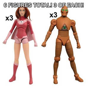 Invincible Series 2 7" Atom Eve & Robot SEALED CASE 6 Figures Total (3 of Each) - Picture 1 of 5