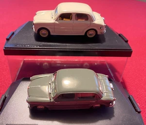 N°2 MODELLI FIAT 1100 1953 POLIZIA VERDE E STRADALE BIANCO PROGETTO K -RARI - Foto 1 di 18