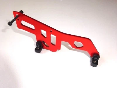 NITRO 1/8 RC TRUGGY HPI TROPHY 4.6 REAR CHASSIS BRACE WITH FIXINGS NEW - Image 1 of 3