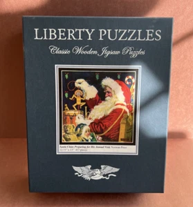 Liberty Puzzles WEIHNACHTSMANN BEREITET SICH AUF SEINEN JÄHRLICHEN BESUCH VOR Norman Price - Bild 1 von 3