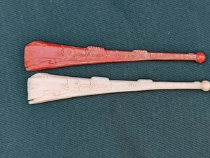 Two Vintage Domeliner UPPR United Pacific Railroad Drink Swizzle Stick Stirrers - Picture 1 of 3
