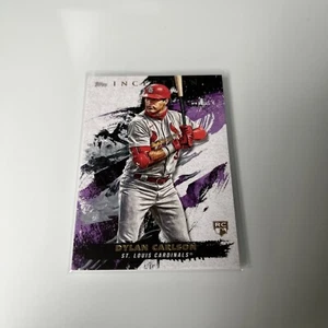 2021 Topps Inception Dylan Carlson Rookie RC #9 Cardinals B639 - Picture 1 of 2