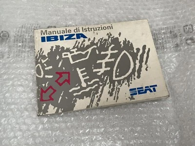 Libretto Uso E Manutenzione SEAT IBIZA 1993 - Immagine 1 di 4