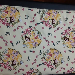 Fabric Disney Friends CP66120 Springs 1/2 yard 96% Cotton Knit 60 Wide Princess - Picture 1 of 5