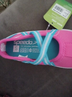Speedo Niñas Pequeñas Surfwalker Zapatos Acuáticos Talla S 5-6 Rosa Caramelo - Nuevos Foto 1 de 4