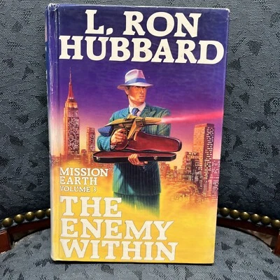 L. Ron Hubbard, The Enemy Within: Mission Earth Volume 3 Hardcover 1986 - Image 1 of 4