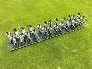1/72 20mm painted Napoleonic Austrian infantry figures
