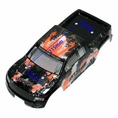 HBX part 12687 Truck Body Orange for 1/12 RC Buggy Car Truck 12811 12812 12813 - Image 1 of 4