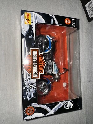 Harley Davidson Cycles 92 FXDB Daytona 1998 de colección 50 aniversario 1:18 Foto 1 de 2