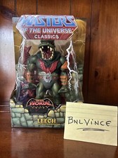 Mattel 2011 MOTUC Masters of the Universe Classics LEECH New Sealed HE-MAN Horde
