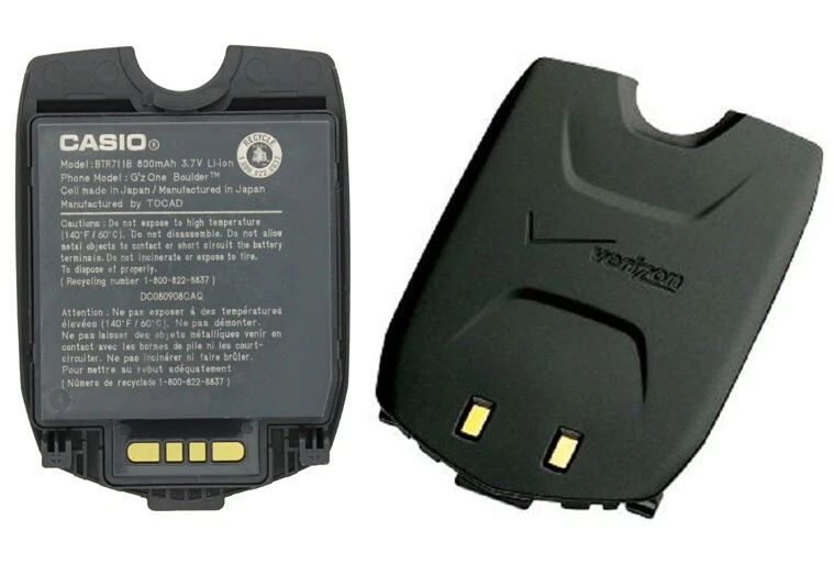 Casio BTR711B Batería OEM para G'zONE Boulder C711 NUEVA Foto 1 de 1