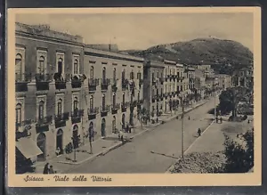 Cartolina Sciacca Viale della Vittoria ANIMATA UC21 - Foto 1 di 1