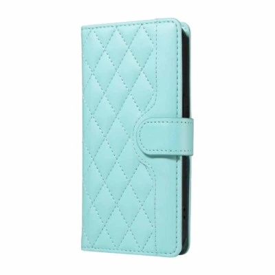 For iPhone 15 14 13 12 11 XS SE 6S 7 8 Plus Flip Wallet Leather Phone Case Cover - Image 1 of 4