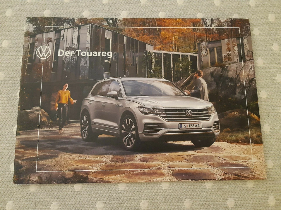 VW Touareg 2020 2021 folleto catálogo compatible alemán 28 páginas V8 TDI Foto 1 de 1