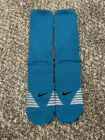 Nike Grip Miami Dolphins Aqua NFL Football Team Issued Game Socks XL Cover