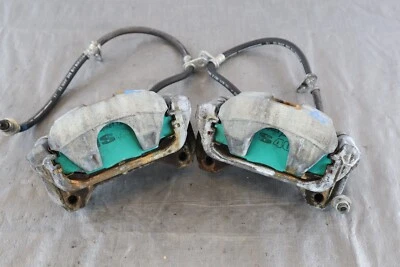 2008 08 Honda S2000 AP2 F22C 2,2 L OEM LH RH juego de pinzas de freno delanteras #3347 Foto 1 de 4