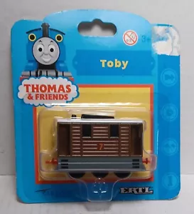 Thomas the Train Ertl Toby Tram Car Friends Diecast Rare Vintage 2001 NEW NIB - Picture 1 of 5