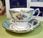 Lady Ascot Royal Albert Cup Saucer Set Flower pattern Boxed Unused