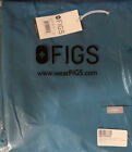 FIGS Pacific Blue -  Chisec Three-Pocket Medium Scrub Top/Shirt - NEW