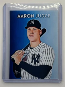 Aaron Judge Limited Edition Artist Signed New York Yankees Trading Card 4/10 - Picture 1 of 2