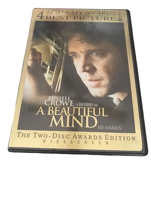 A Beautiful Mind - Russell Crowe Two Disc Widescreen Edition ~Very GOOD DVD - Image 1 of 2
