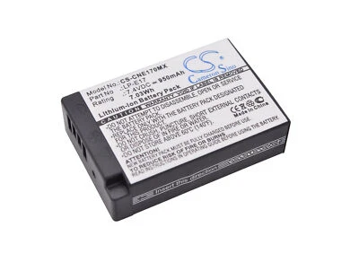 7.4V Battery for Canon EOS M5 LP-E17 950mAh NEW - Image 1 of 4