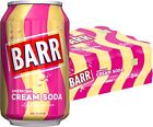 24 Pack American Cream Soda, Zero No Sugar Sparkling Soft Drink with a Creamy...
