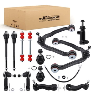 13pc Front Control Arms Kit w/PU Bushing for Chevy Silverado GMC Sierra 1500 4WD - Picture 1 of 14