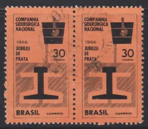 BRAZIL 1966 The 25th Anniversary of the National Steel Company (p359) - Picture 1 of 1