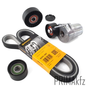 CONTI Keilrippenriemen + Riemenspanner Rolle für BMW 1er E81 E87 3er E90 E91 E92 - Bild 1 von 3
