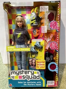 2002 BARBIE Mystery Squad “Barbie” DOLL 55536 (Mattel) NEW In 13” Sealed Box - Picture 1 of 3