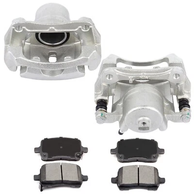 Front Brake Calipers Ceramic Pads L+R For 2007 - 2008 Saturn Aura Sky Foto 1 de 4