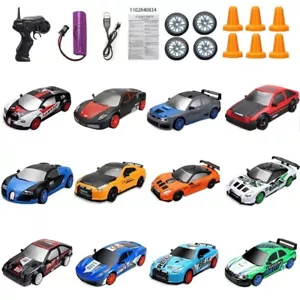RC Drift Car 1/24 2.4G 4WD Remote Control Sport Racing On-Road Vehicle with LED - Picture 1 of 37